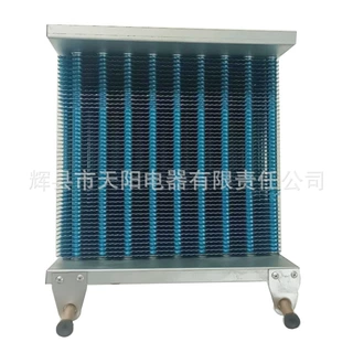 河南厂家批量生产加厚铜管自动售货机冷饮机翅片式蒸发器冷凝器