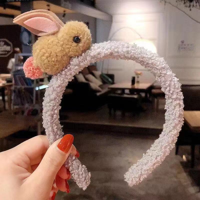 Yellow rabbit, headband