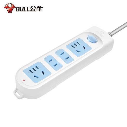 Bull socket wholesale 4-socket student dormitory with cord strip plug strip drag strip gift purchase GN-607