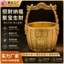 江山书房客厅金色聚宝盆