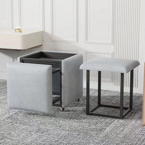 Internet celebrity Rubik's Cube combination stool, household stackable small stool, fashionable dining table, sofa stool, multi-functional simple bench