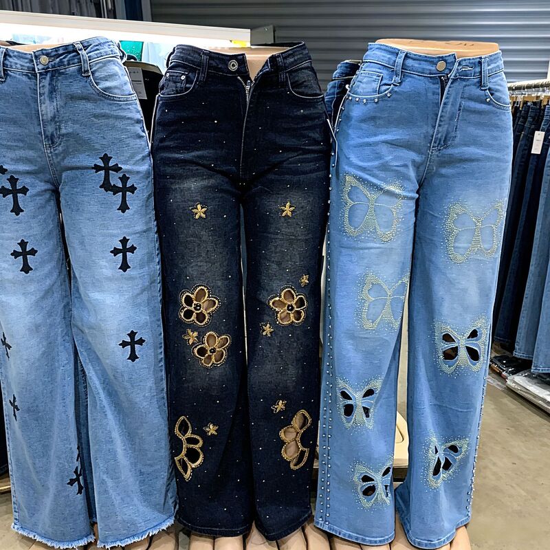 Boyfriend Jean New Arrived Women's Jeans Wholesale Cargo Jean Available Boyfriend Jean New Arrived Women's Jeans Wholesale Cargo Jean Available