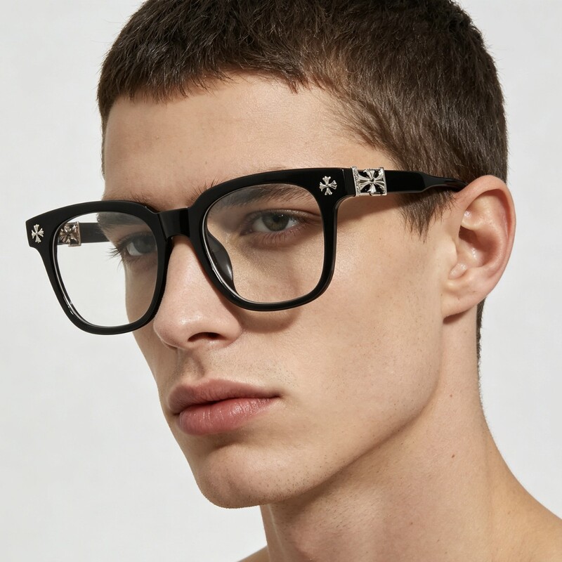 Cross-border bestseller: 2273 personalized retro cross-frame eyeglasses with blue light blocking lenses, available for wholesale and custom orders for export Cross-border bestseller: 2273 personalized retro cross-frame eyeglasses with blue light blocking lenses, available for wholesale and custom orders for export