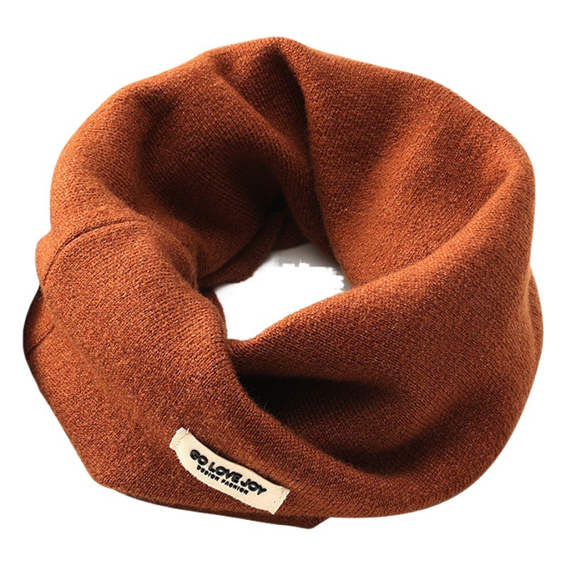 Autumn and Winter Knitted Scarf for Women, Multifunctional Outdoor Windproof and Cold-Proof Cycling Mask, Ear-Hanging Warm Face Scarf, Anti-Pilling