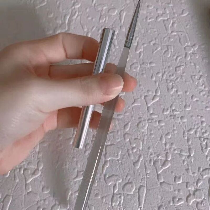 日式冰黑带盖美甲笔刷套装高端彩绘拉线画画光疗笔美甲店专用全套|undefined