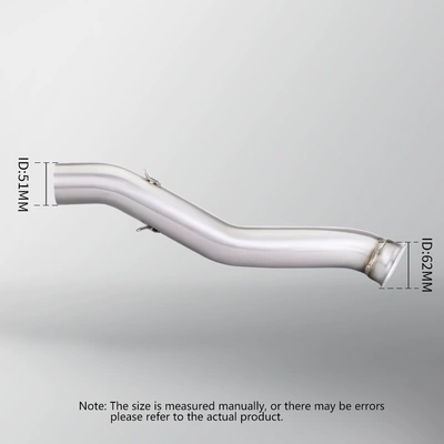steel high temperature resistant non-destructive — Motorcycle exhaust pipe