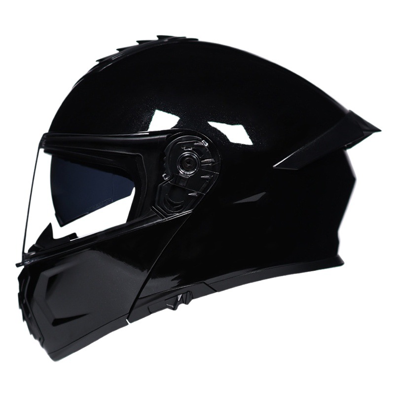 Orz casco de coche eléctrico hombres y mujeres casco de exposición verano Doble espejo cola media cubierta completa personalidad Four Seasons Bluetooth pareja