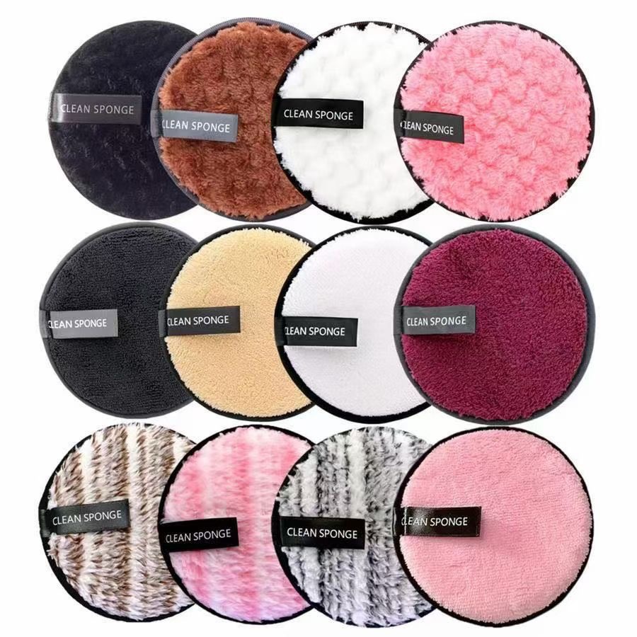 Double-sided Pineapple Pattern Make-up Remover Puff Wash Face Puff