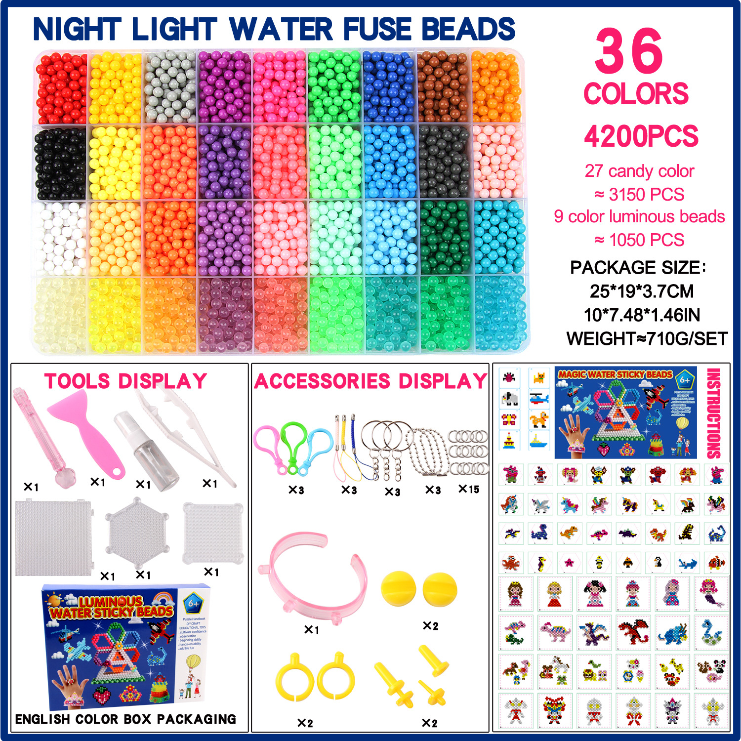 La niebla del agua perlas mágicas agua perlas pegajosas perlas solubles en agua hecho a mano DIY juguetes educativos para niños perlas mágicas agua niebla perlas rompecabezas