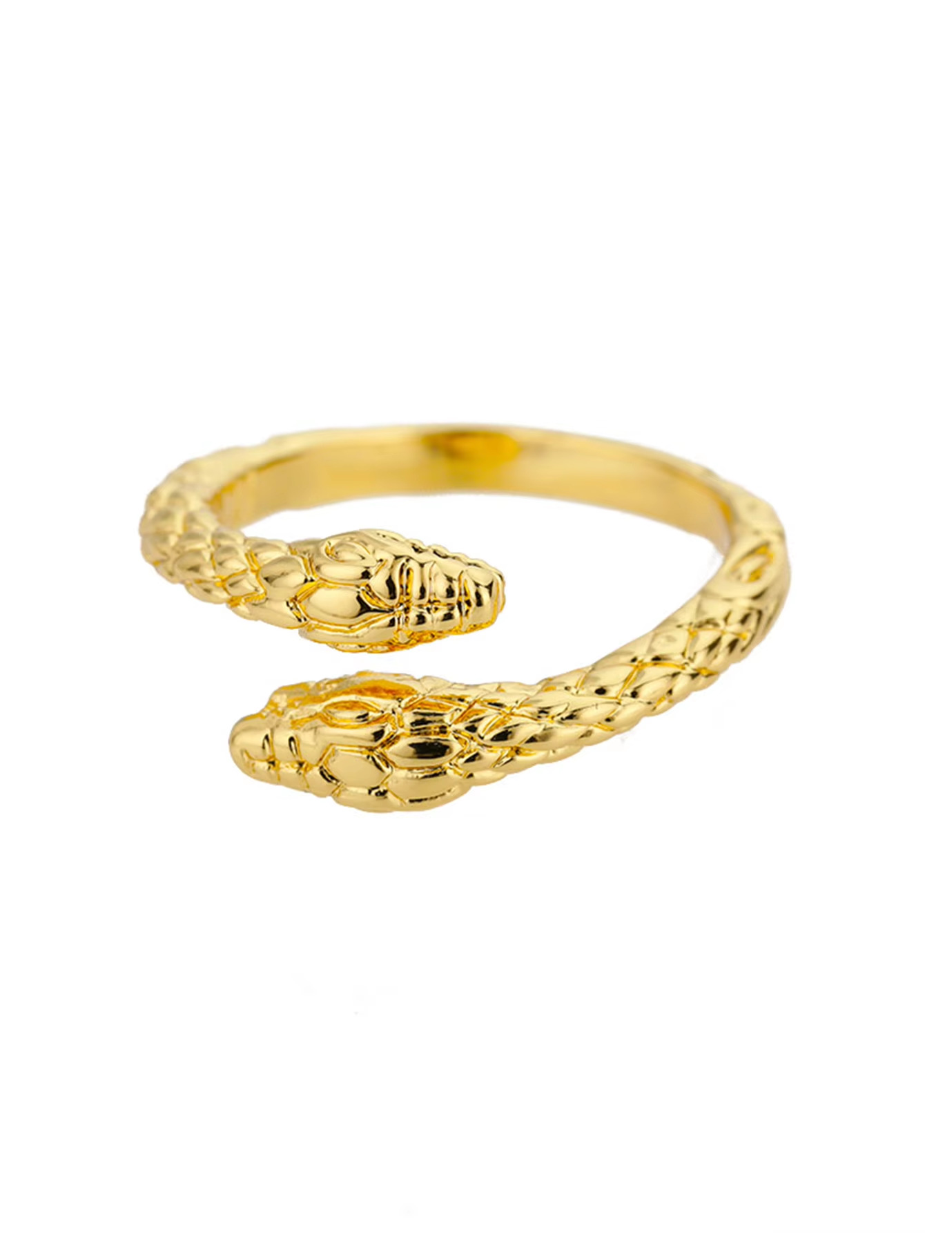6g Weight 0.03µm Gold Plating Thickness PVD Coated Gold Plating Process 18K Real Gold Plated Plating Material Zircon Inlay Material Open Rings Classification 1 Piece Quantity Daily Occasion 304 Stainless Steel Material Snake Pattern All Seasons Season Unisex Gender Glam, Hip-Hop, Exaggerated Style Plating, Hypoallergenic Craft Glam Hip-Hop Exaggerated Snake 304 Stainless Steel Copper Plating Unisex Open Rings 21