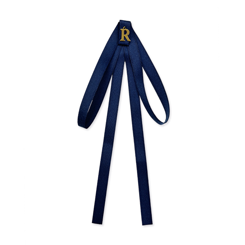 Pajarita para niños nuevo estilo niña estilo universitario flor de cuello color sólido mango largo jk uniforme de mujer cuello flor traje escolar tailandés accesorios