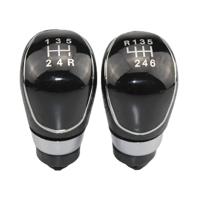 Suitable for Ford Focus Mk2 3 4 7 Gear Shift Dust Cover Gear Knob (Cab and accessories) - black-5th-gear