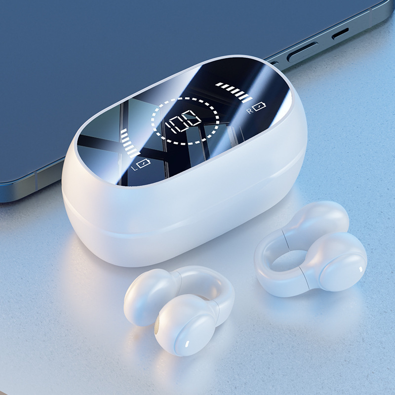 新型M47 bluetoothイヤホンデジタル表示ノイズ低減スクリーン超長航続防水クリップ耳式イヤホン代発|undefined