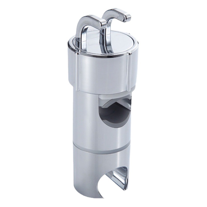 Double hook non-perforated shower bracket adjustable lifting rod hanger shower set accessories shower head sliding