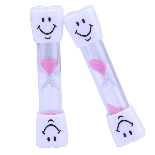 Wholesale Manufacturer Colorful 3-Minute Mini Sand Timer Gift for Festivals Creative Smile Plastic Sand Timer