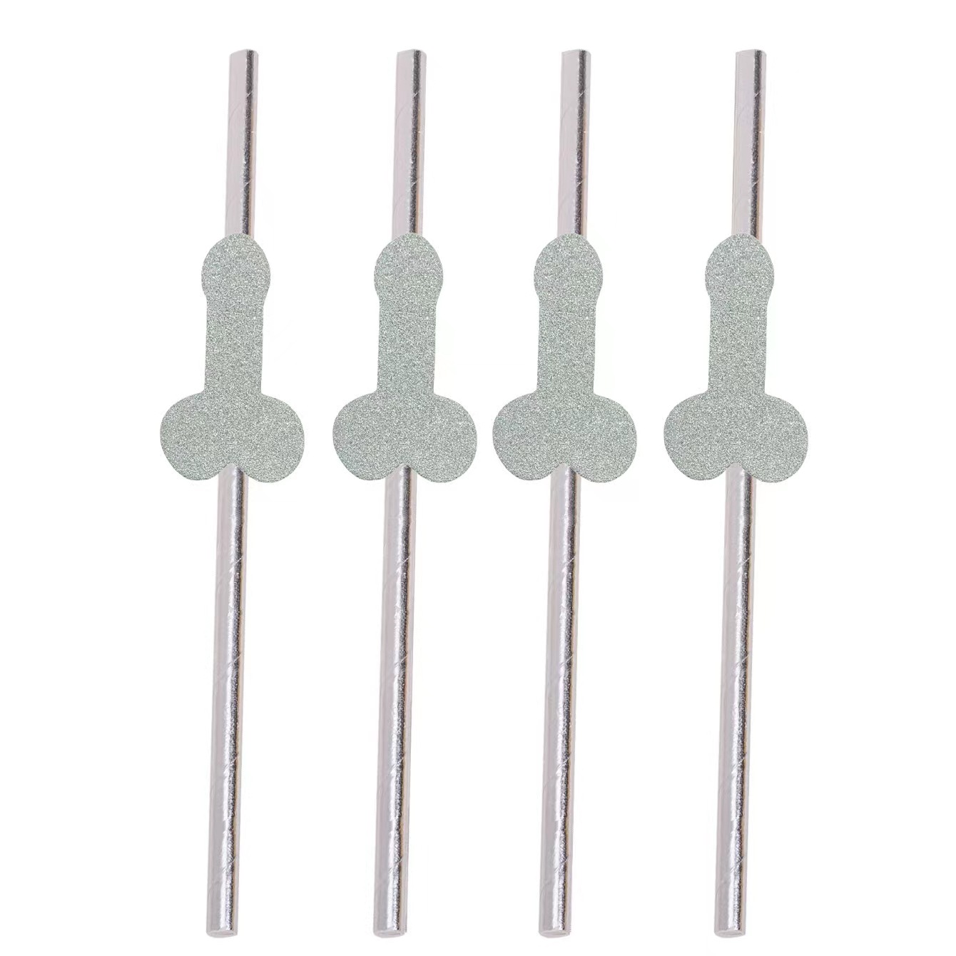 Pajitas para bodas, pajitas de papel para despedidas de soltero, pajitas de cartón desechables biodegradables, pajitas creativas con forma de hueso