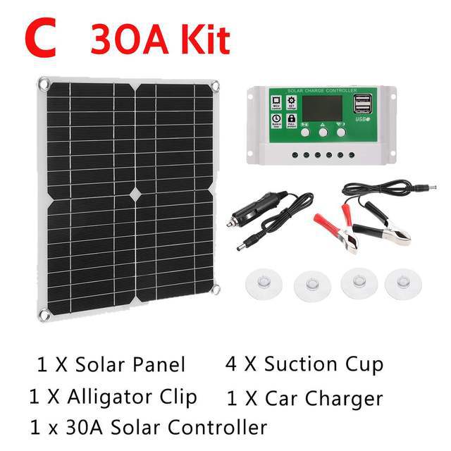 Solar-Panel-12V-Flexible-USB-P