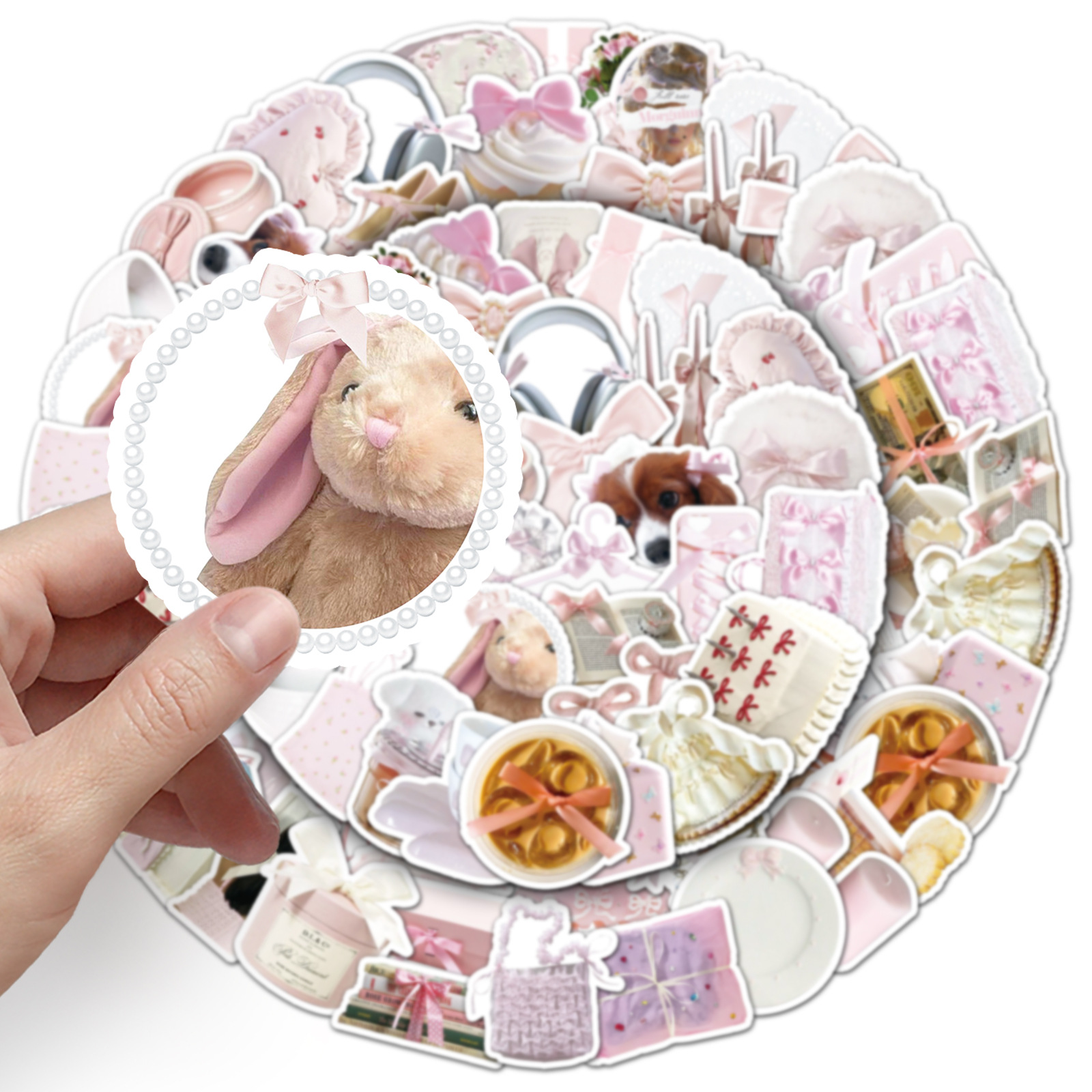 Princess, Cute Style 1 Set Cake School Graduation PVC Self-adhesive Princess Cute Stickers