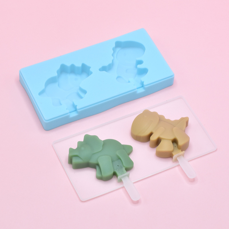 Transfronterizo molde de helado de dibujos animados molde de helado molde de paleta de queso molde de silicona jalea niños DIY