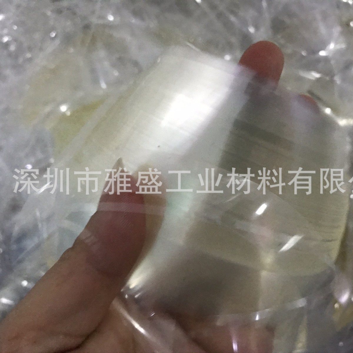 现货供应透明PET膜_T0.35杜邦WCD透明带印刷处理PET薄膜_pet薄膜