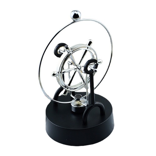 C Series Metal Circular Perpetual Motion Instrument Creative Magnetic Rocker Chaos Pendulum Room Decoration Ornaments