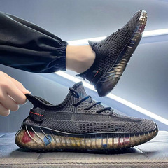 Breathable Coconut Shoes for Men - 2024 New Running Leisure Sports Shoes for Men and Students - With Fleece and Thick Coconut Shoes