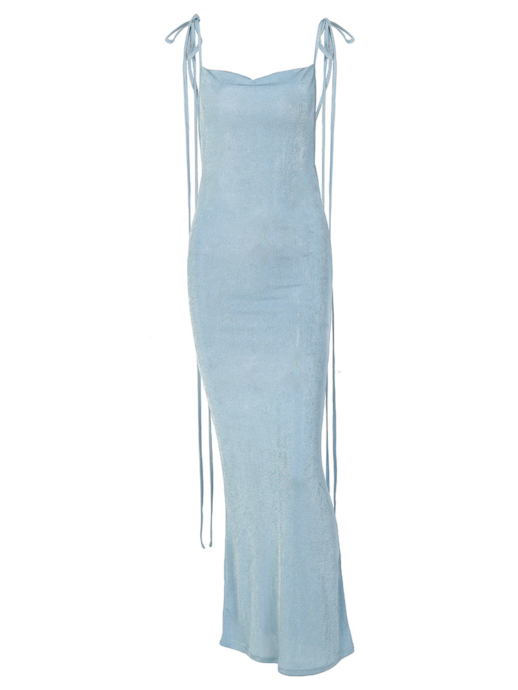 310g Weight Maxi Long Dress Dress Length Type Sleeveless Sleeve Length Sheath Dress Dresses Type Spandex, Polyester Fabric Type Mid Waist Waist Line Daily Occasion Slim Fit Type Solid Color Pattern Summer Season Women'S Gender Patchwork Design Fashion Style Wholesale Women'S Fashion Patchwork Solid Color Daily Sleeveless Sheath Dress 31