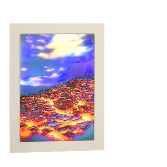 [Ventas directas de fábrica de suministro transfronterizo] LED, luz de noche de pintura, regalo de cumpleaños [con certificación CE, FCC]