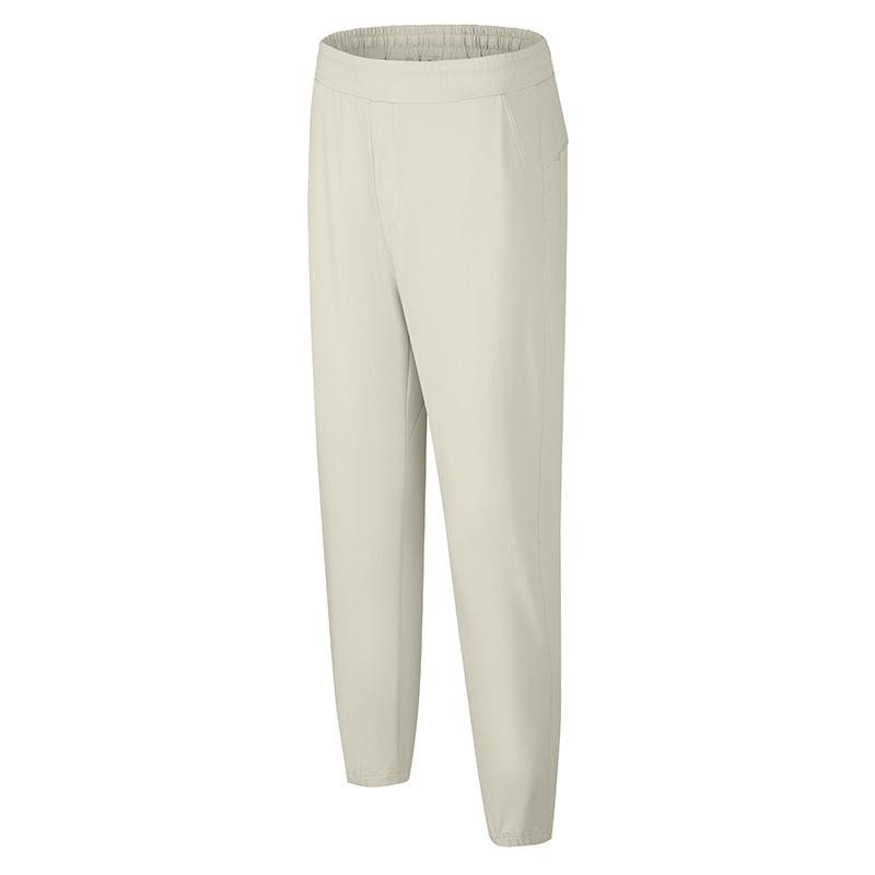 Men's Casual Winter Pants - Thickened Velvet Loose Fit Solid Color Trousers With Cuffs, Trendy All-Match Sports Pants For Students & Daily Wear_viptrois.com