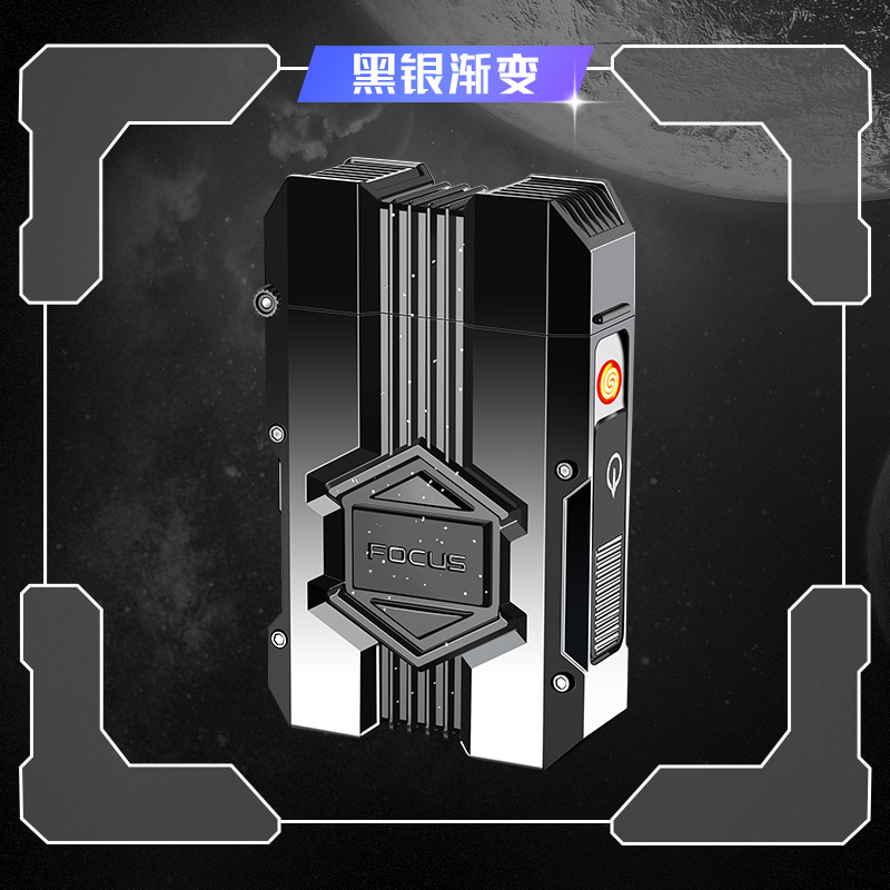 블랙 실버 그라데이션