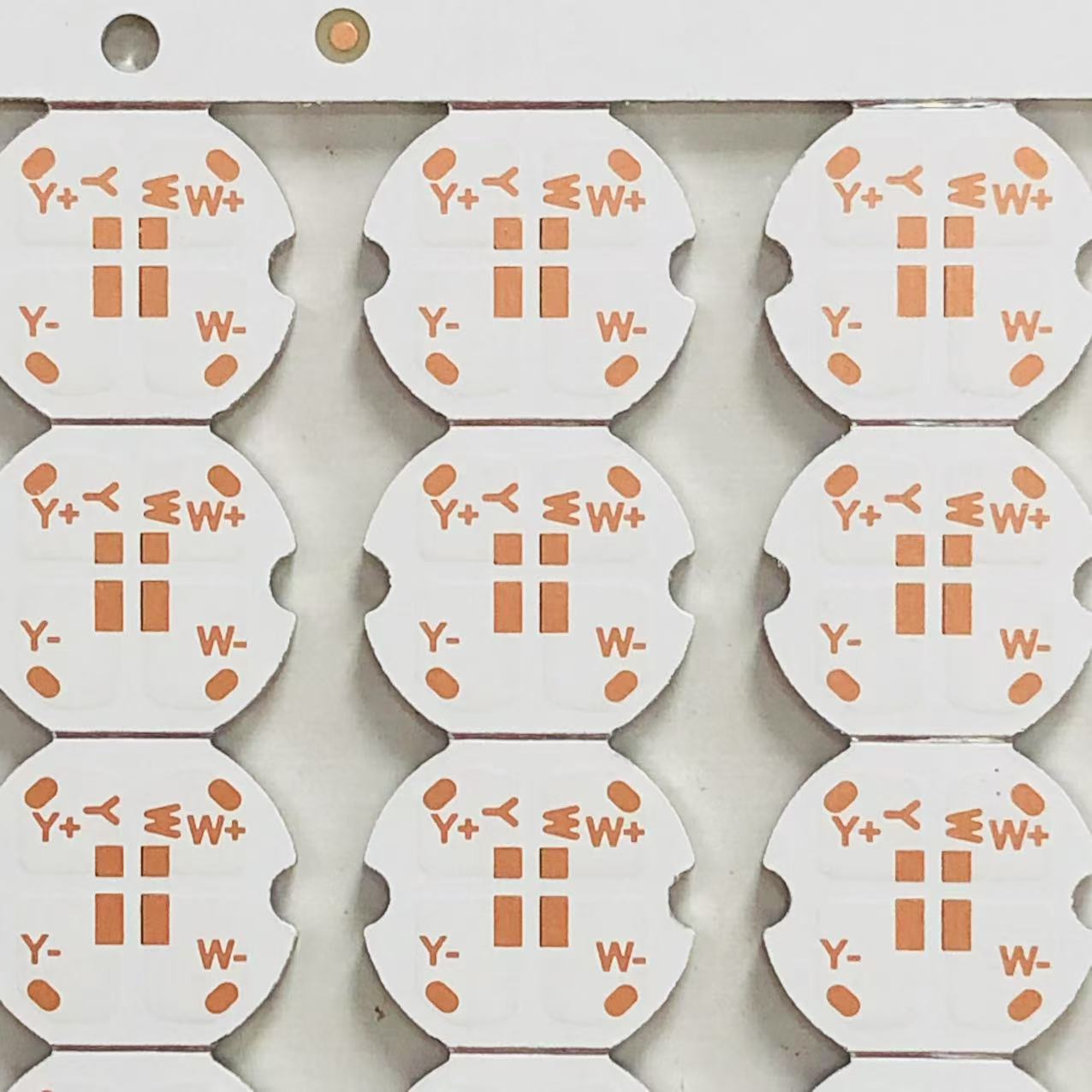 铝基板 2835单灯双色 3V 2合一灯珠 109*110/9*8*72PCS