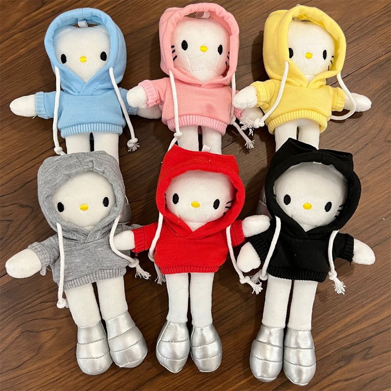 New Cute Long-Legged Kitty Plush Pendant Skirt Dress-Up Baby Clothes Ins Style Doll Pendant Backpack Keychain New Cute Long-Legged Kitty Plush Pendant Skirt Dress-Up Baby Clothes Ins Style Doll Pendant Backpack Keychain