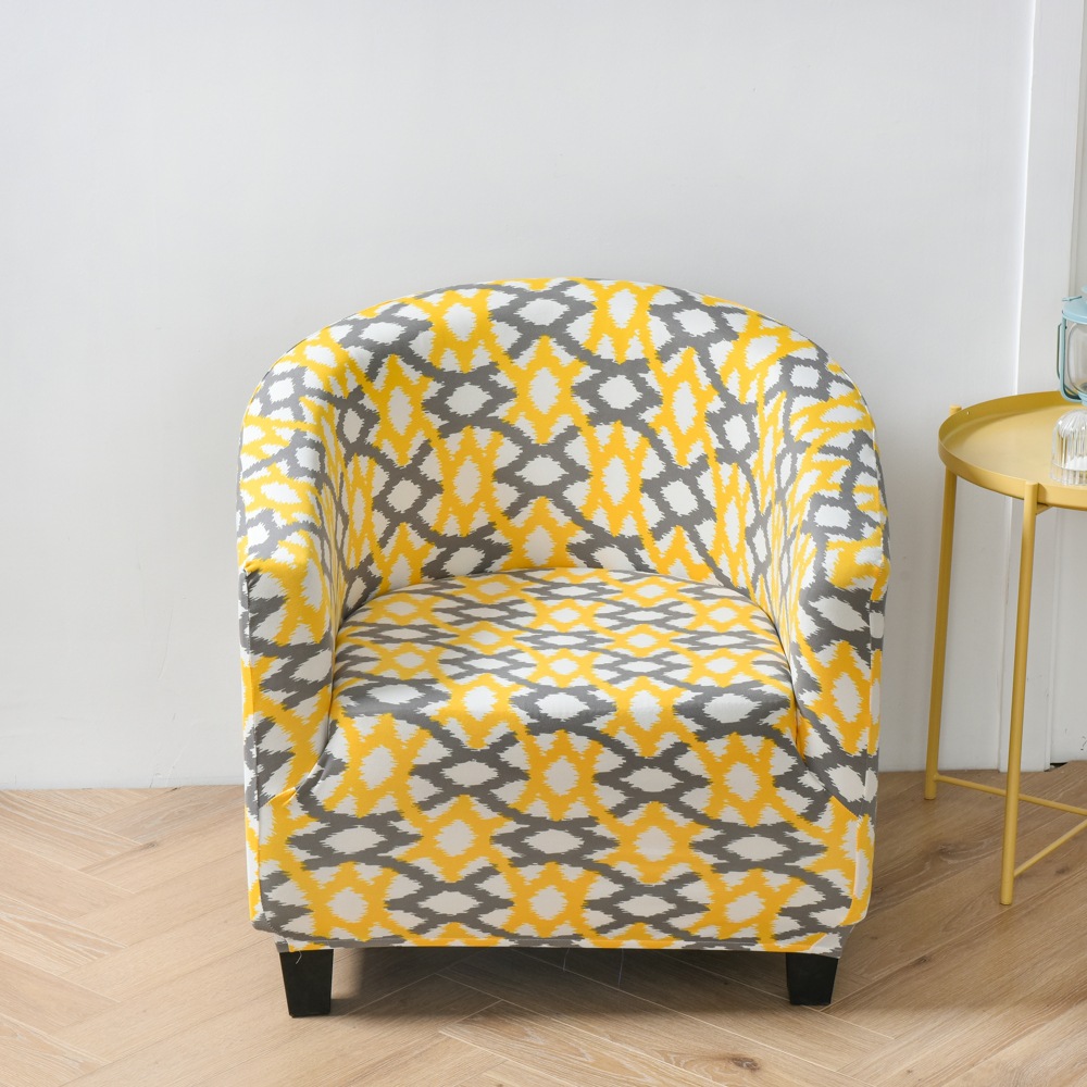 El Comercio exterior transfronterizo Silla de Bar cubierta semicírculo sofá cubierta transfronteriza sola bañera sofá cubierta