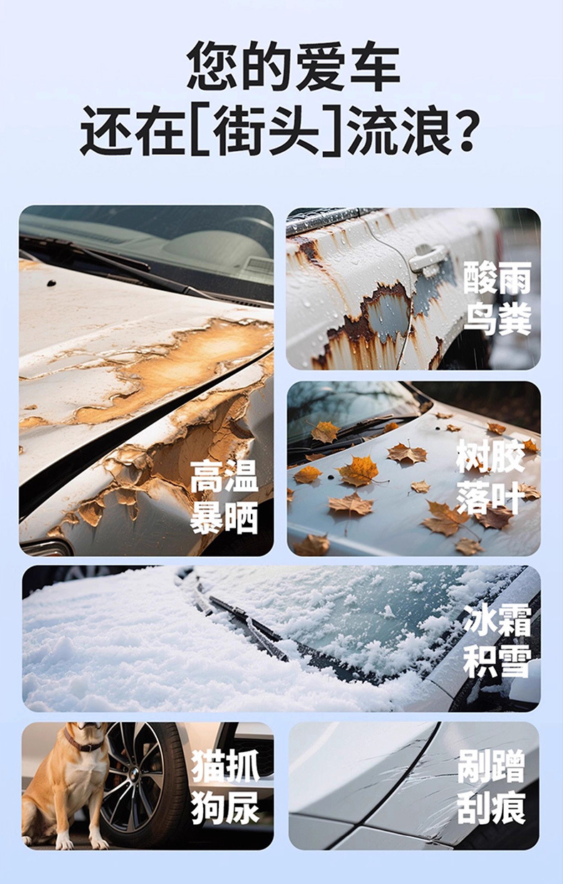 Car Cover, Full-Coverage, Dust-Proof, Sun-Proof, Rain-Proof, Heat-Insulating, Scratch-Resistant, Suitable for All Seasons, Frost-Proof and Snow-Proof Car Cover