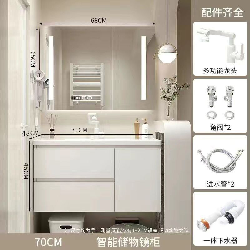 Baños de cerámica personalizados modernos lavabo gabinete lavabo gabinete de baño combinación de nuevo tipo baño