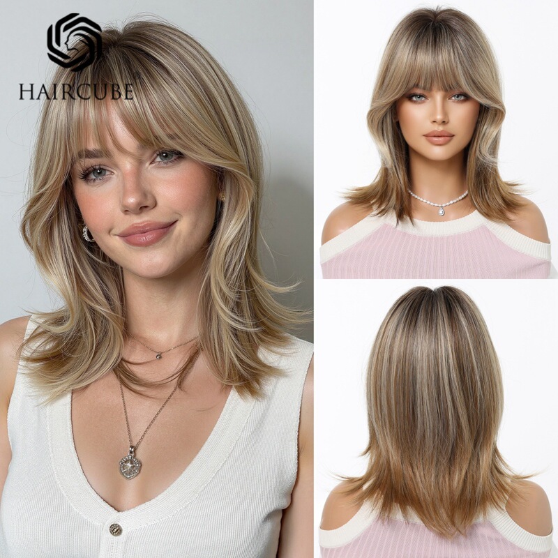 High-Temperature Synthetic Wig Cap, 2026 Summer New Model, Machine-Made Chemical Fiber Hair, Fashionable Export Wig Cap, Available in Three Colors High-Temperature Synthetic Wig Cap, 2026 Summer New Model, Machine-Made Chemical Fiber Hair, Fashionable Export Wig Cap, Available in Three Colors