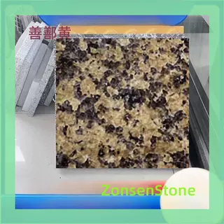 花岗岩善鄯黄石材可提供样品可加工铲槽面6面自然等面层
