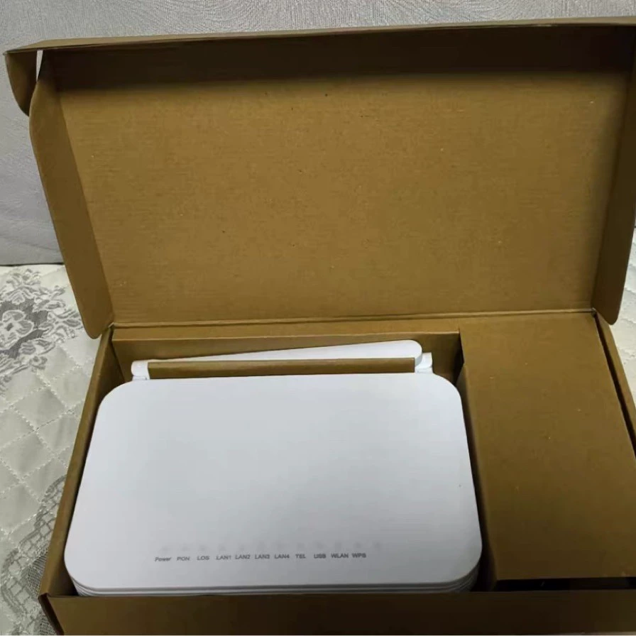 Оптический модем EG8145X6, неиспользованный, поддерживает GPON, с функцией Wi-Fi 6, четыре порта GE + 1 порт Ethernet.