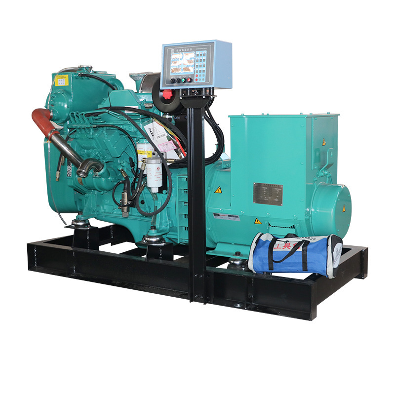 120KW カミンズディーゼル発電機セット船舶用水冷三相発電機ボート発電機セット|undefined