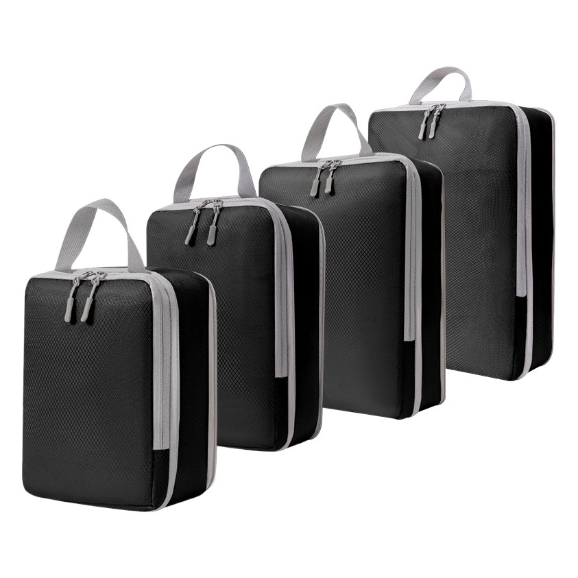 Cross-border rhombus compression travel storage bag business travel home travel clothing classification storage wash bag suit