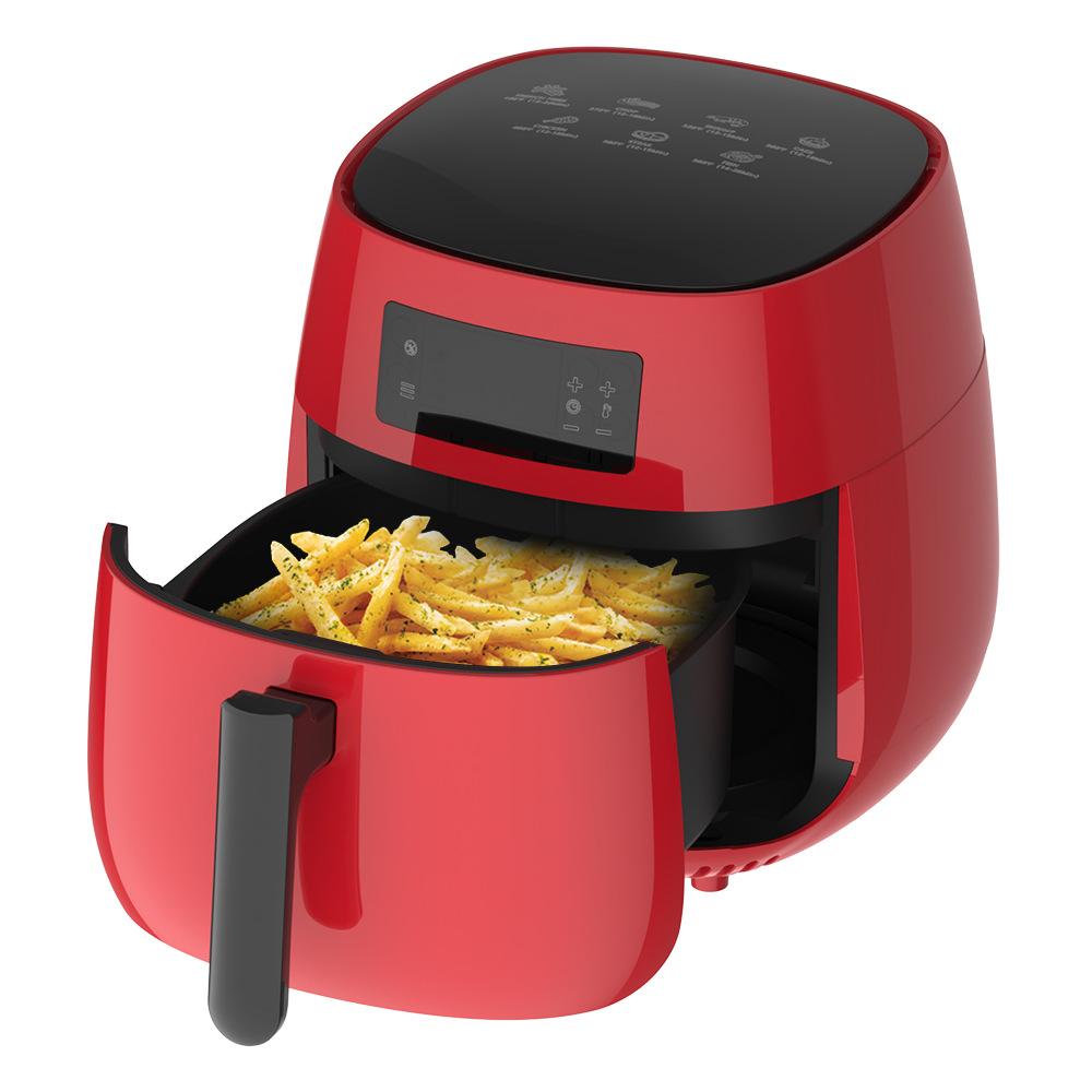 Customized European and American Factory Export Oem Cross-Border Different Voltage Power Cord Plug Air Fryer Household Electric