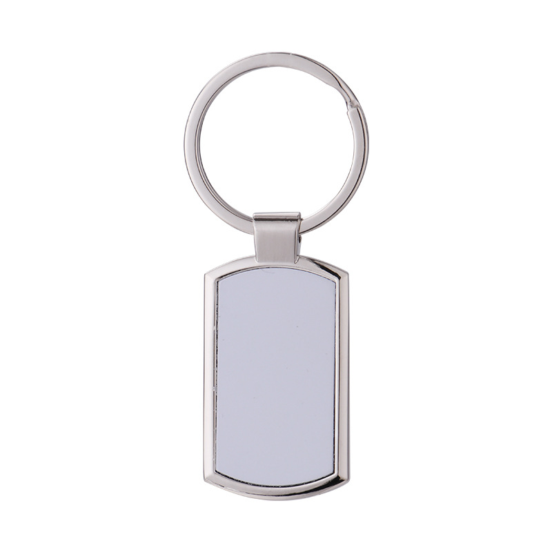 Impresión láser de transferencia térmica de embrión en blanco en stock abre botellas de llave de metal cuchilla caja de cuentas