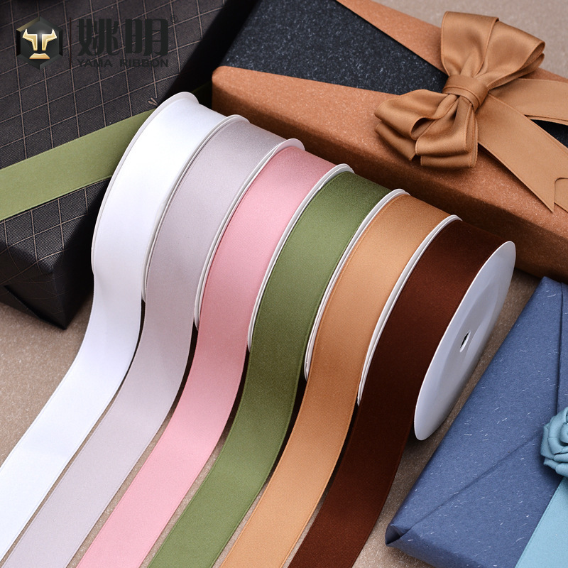 Yao Ming cinta DIY hecho a mano 2,5 cm cinta regalo hornear accesorios para el cabello 1 pulgadas accesorios de ropa poliéster cinta de algodón