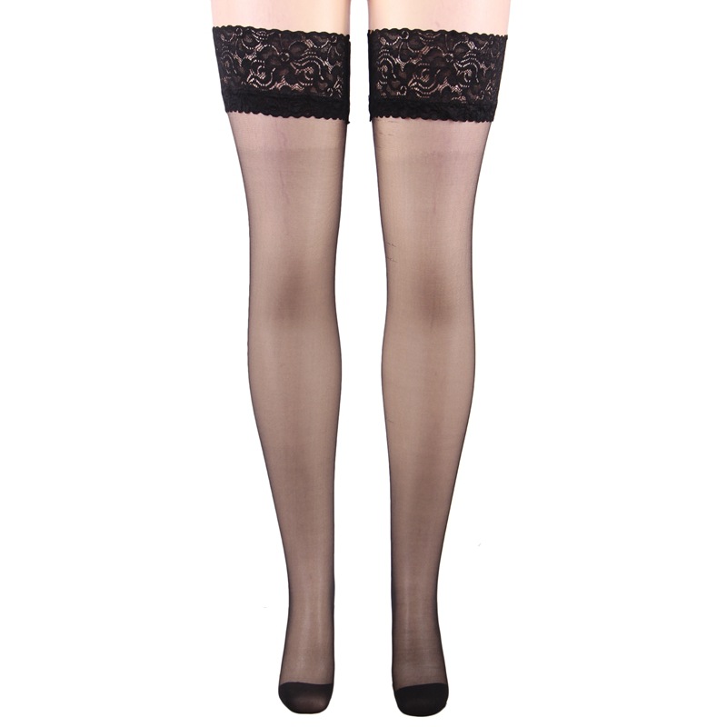 Wide Lace High Tube Sling Women's Stockings 2