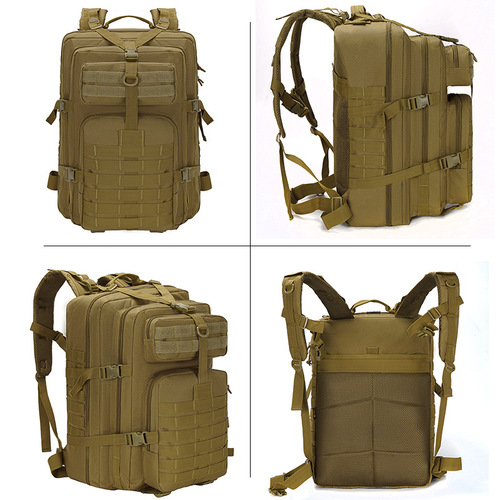 Amazon Bestseller 3P Tactical Backpack Large Capacity Men Waterproof Durable Camping Hiking Outdoor Camouflage Backpack