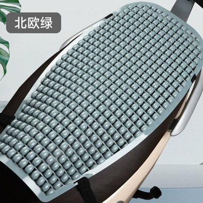 Electric car motorcycle seat cover summer insulation pad motorcycle scooter takeaway universal shock absorption waterproof sunscreen cushion (Electric car cushion) - green-nordic-green