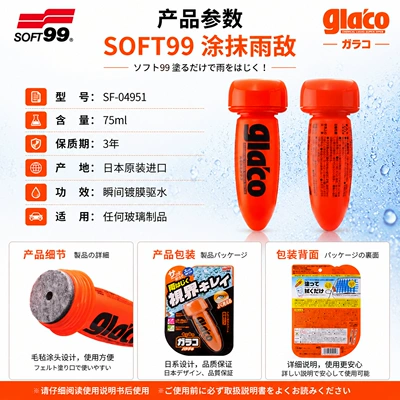and Water Repellent Agent, Glass agent