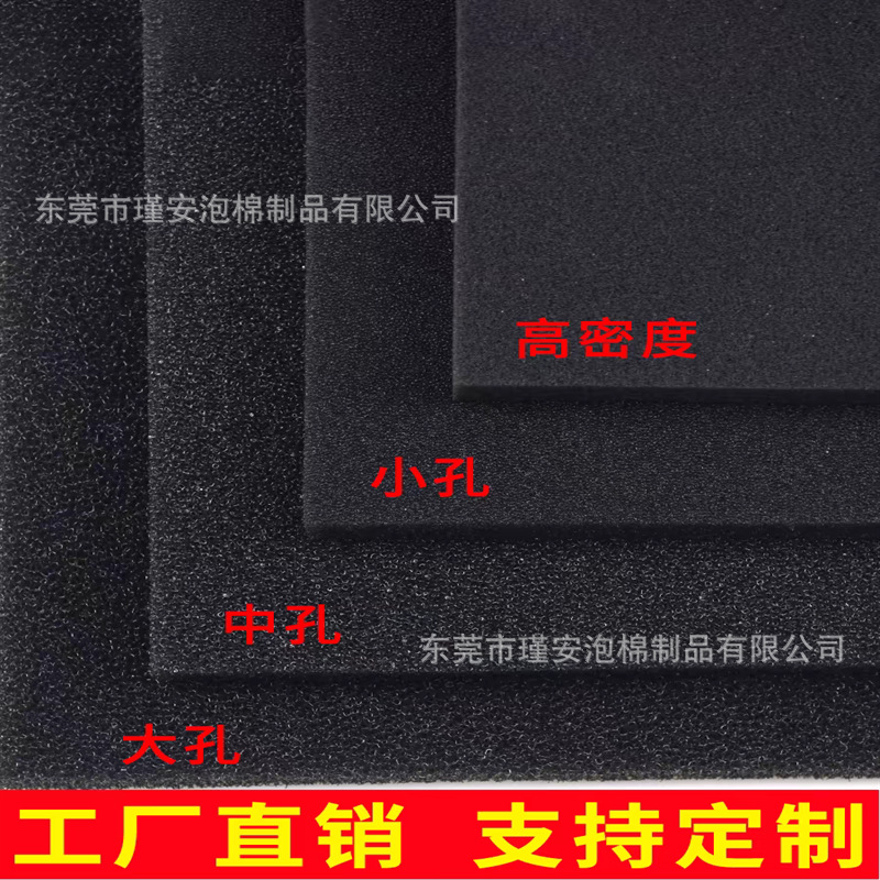 吸尘器海绵过滤网扫地机过滤绵电脑机箱机柜排风扇防尘过滤棉细孔