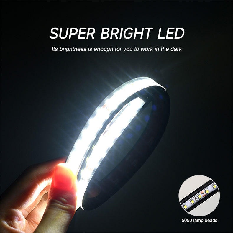 Cross-Border Supply 12V Car Hood Lighting Lamp Emergency Inspection Lamp Hood Light Led Car Decorative Light