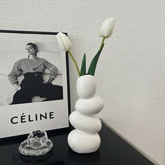 クリエイティブセラミック花瓶ins風軽贅沢高級異形玉石家庭装飾客間生け花玄関装飾